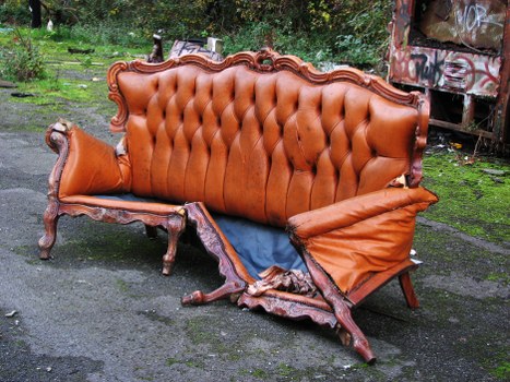 Team member inspecting commercial waste site in Lewisham