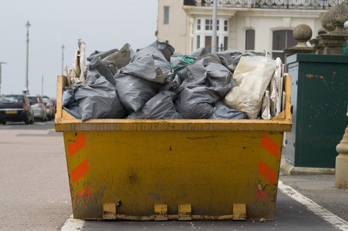 Business waste management in Lewisham office