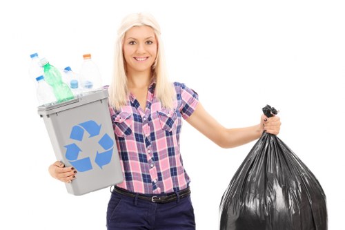 Homeowner satisfied with garage clearance results